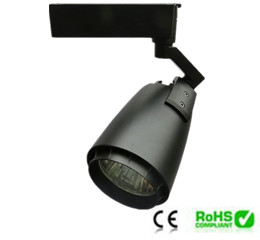黑色COB轨道灯 黑色COB轨道灯