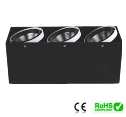 三头COB明装筒灯 三头COB明装筒灯